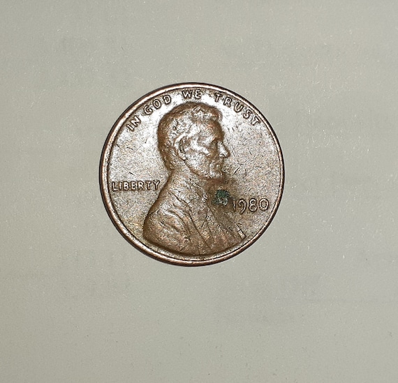 1980 penny no mint