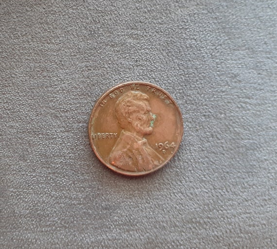 1964 D Penny