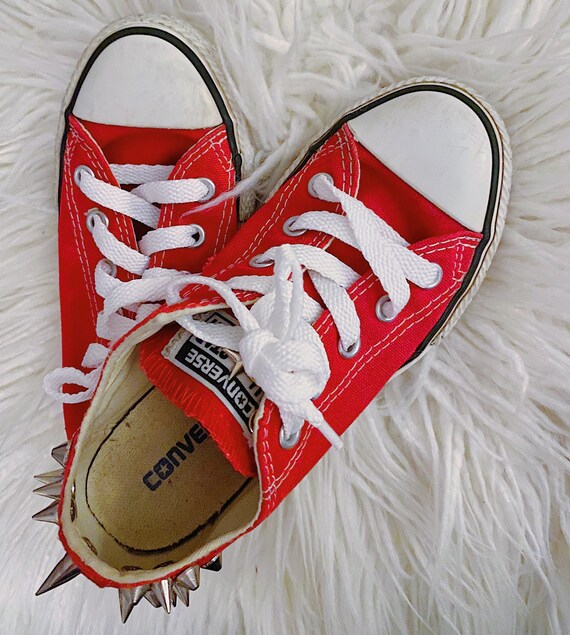 spiked converse shoes