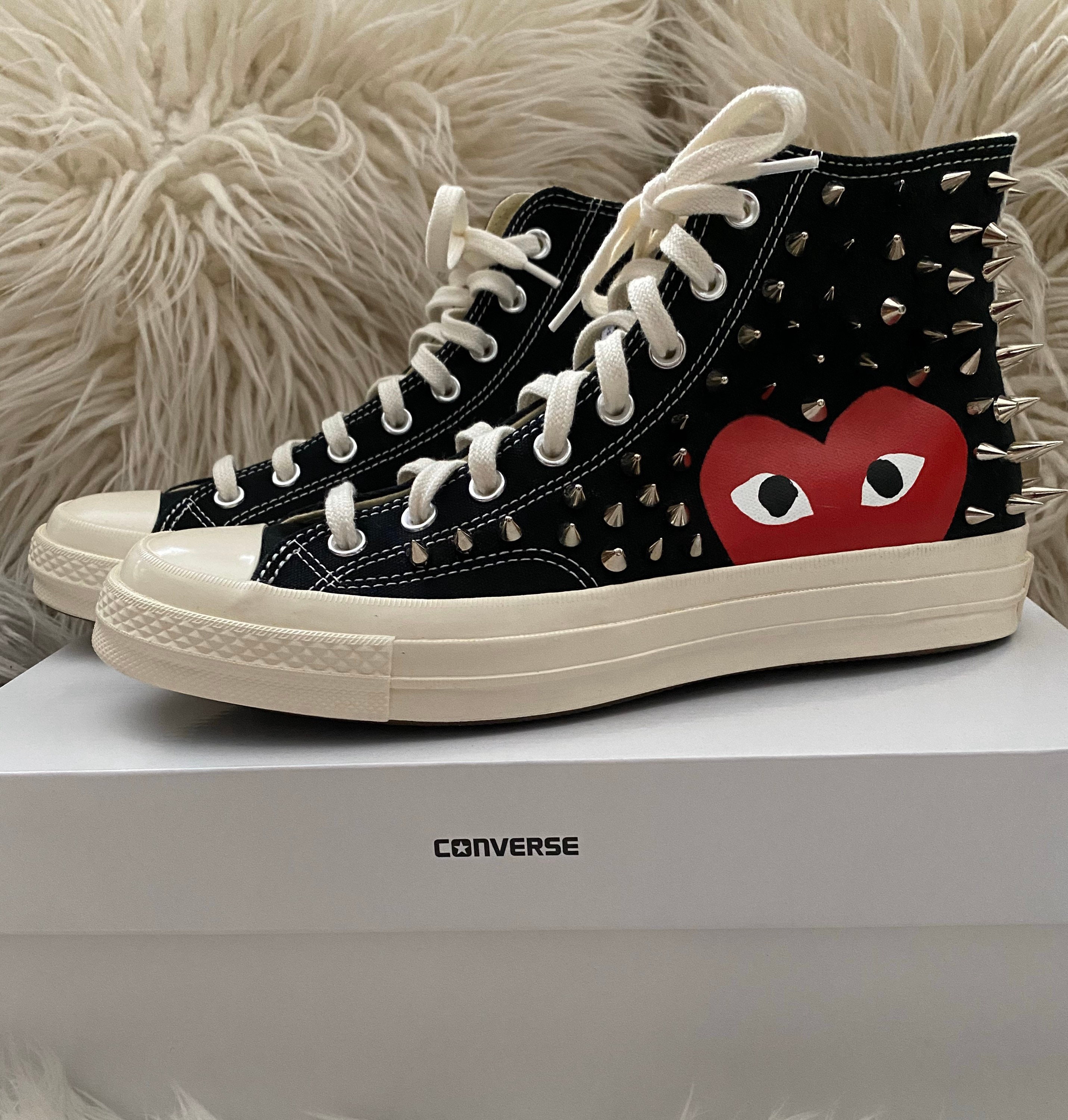 comme des garcons converse custom