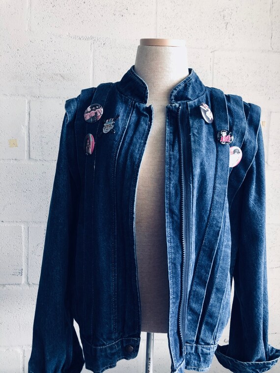 bebe jean jacket