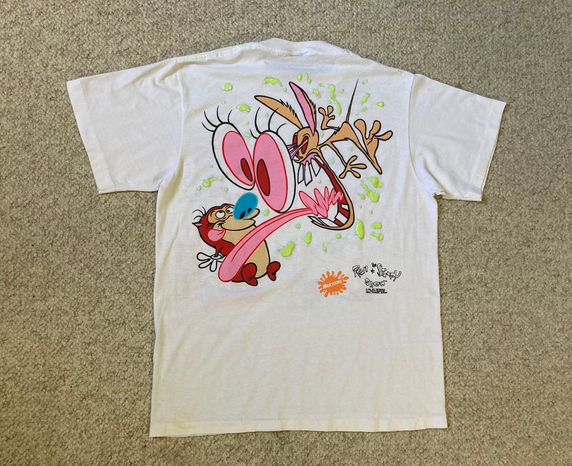 Vintage Ren & Stimpy Tshirt Etsy