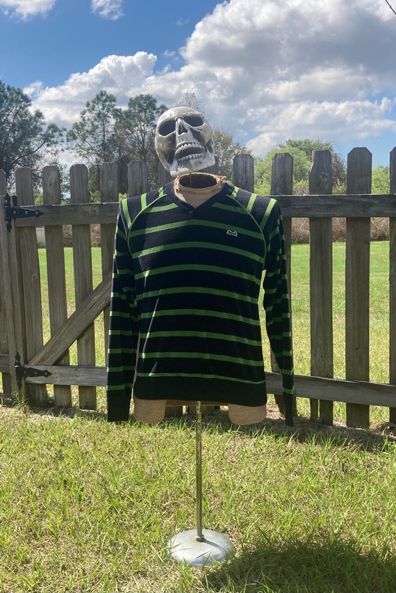 Vintage Le Tigre striped sweatshirt