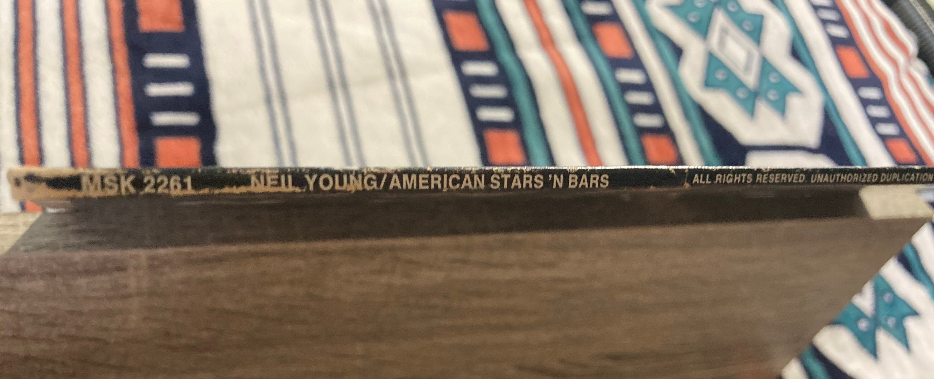 Neil Young American Stars n Bars disco de vinilo 1977 - Etsy España