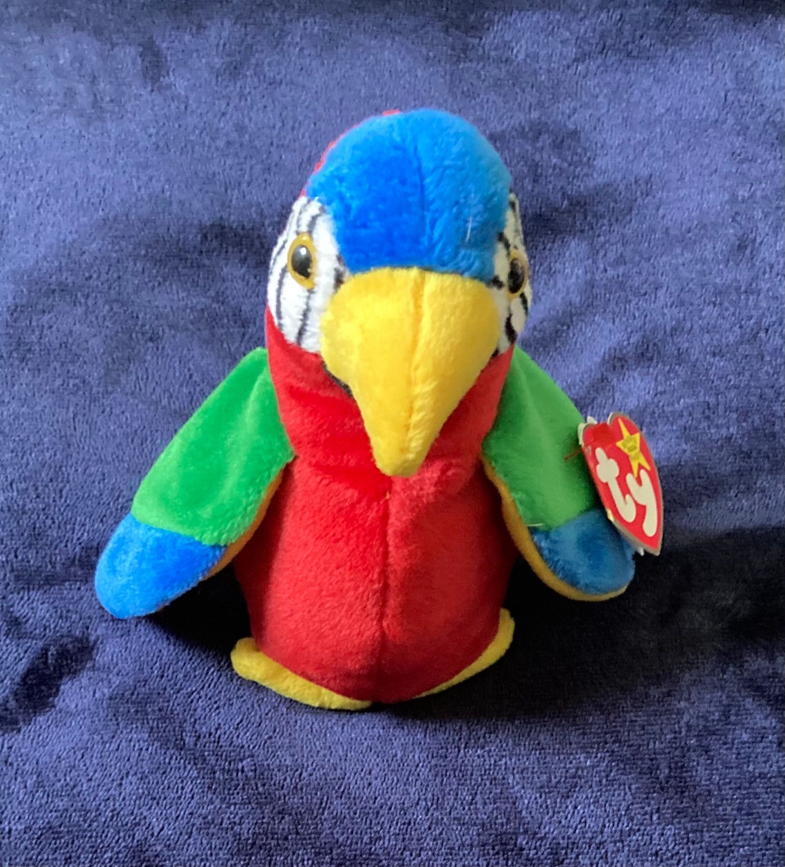 Jabber the Parrot Ty Beanie Baby Etsy UK