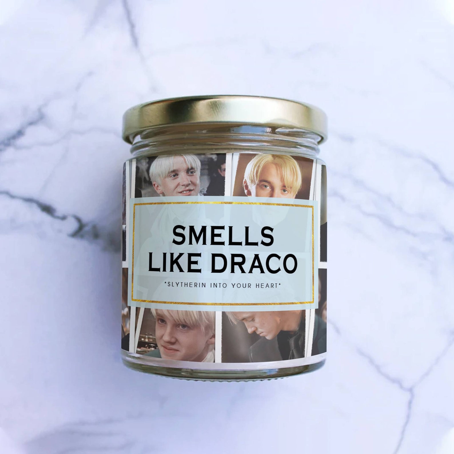 Smells Like Draco Candle Draco Malfoy Candle Draco Malfoy Etsy