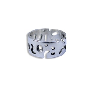 Sterling Silver Bacteria Ring