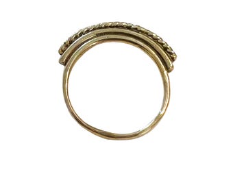Yucatan Sun ring in Sterling Silver or Bronze