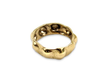 Ancient Vessel Ring 10k Yellow Gold (One Of A Kind)