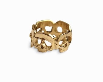 Circle of Skulls Ring (One Of A Kind)