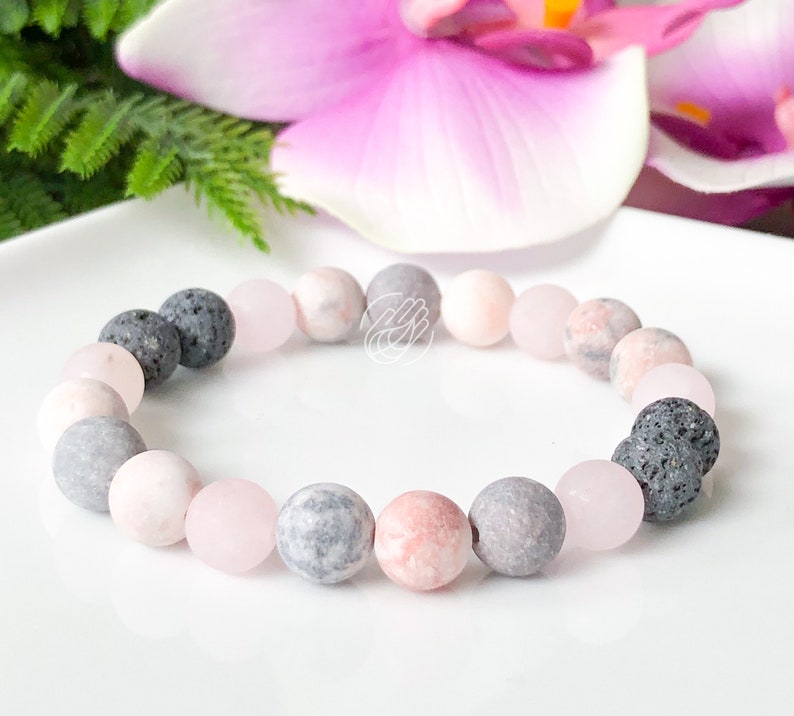 Anxiety Gifts for Her Yoga Teacher Gift Mala Beaded Bracelet Bridesmaid Gift Ideas Yoga Jewelry Gift for Girlfriend Mothers Day Gift