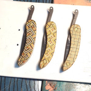 リサイクルされたスケートボードのフリクションフォルダー、コルク鞘付き (Svord Peasant - 英国合法携帯) EDC