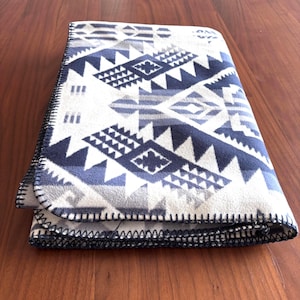 1990s Pendleton Blanket – Southwestern Geometric – 52x70 – Home Collection