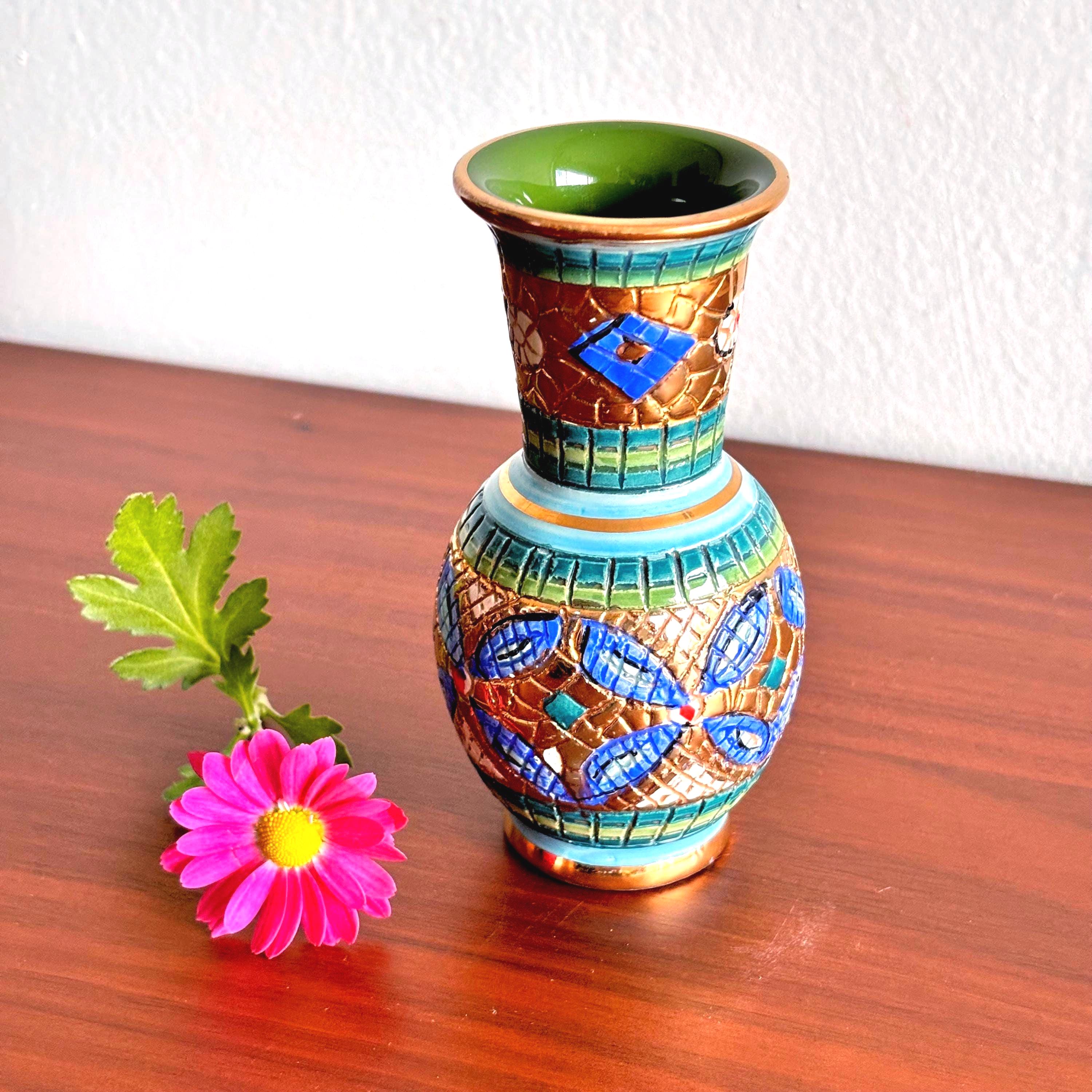海すみ花 陶器 花器 Mario vase - Etsy 日本