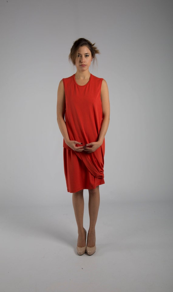 mcqueen red dress