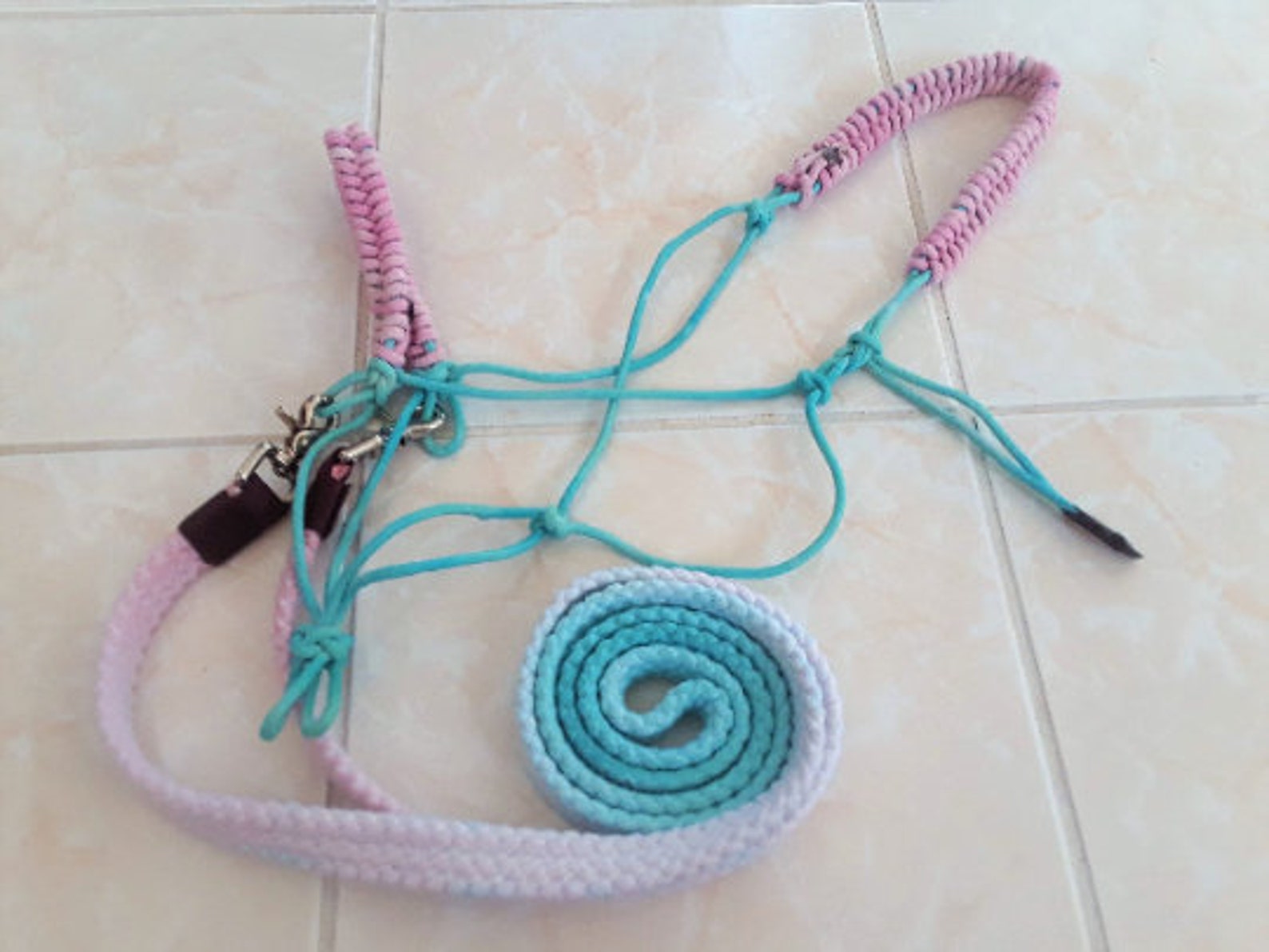 Design Your Own Halter Custom Rope Halters for Horses Etsy