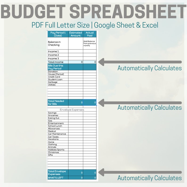 weekly budget template google sheets weekly budget template google sheets