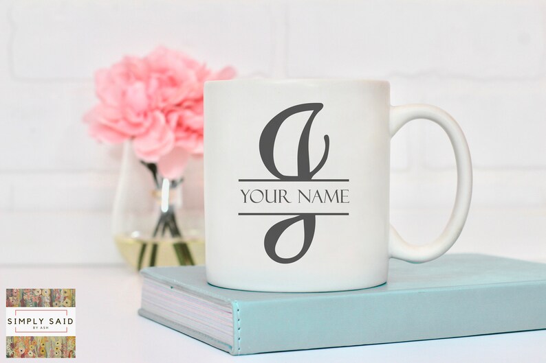 Download Split letter J svg split monogram J svg initial J svg | Etsy