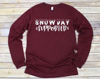 Free Free 235 Snow Day Supporter Svg SVG PNG EPS DXF File