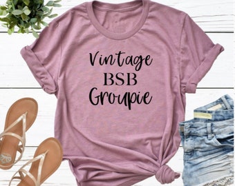 Vintage BSB Groupie Shirt - Backstreet Boys Fan Tee