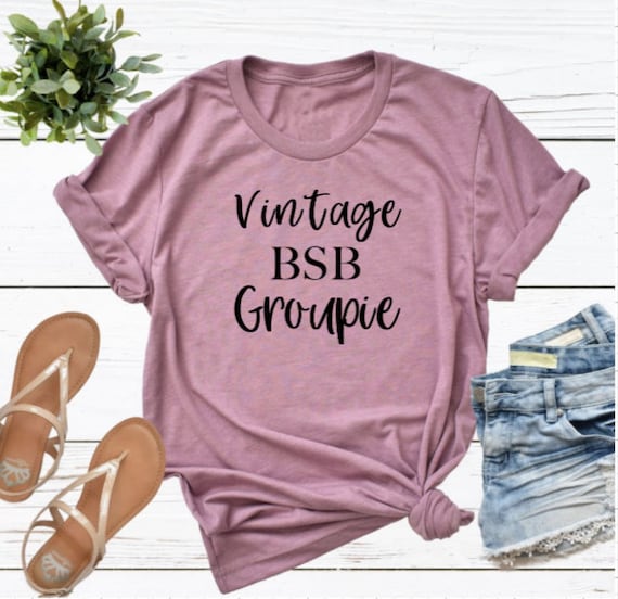 Vintage Boy Band Groupie Shirt Free Shipping Etsy