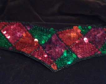 sequin belt