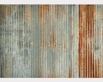 Corrugated Metal | Roycycled Treasures Decoupage Paper | 21 x 29"furniture, Crafts, scrapbooking, art journals