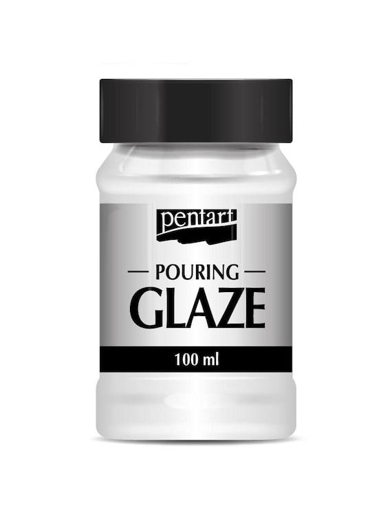 Pouring Glaze 100ml | Pentart | for hard coat resin like finish | diy crafts
