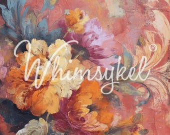 Blooming Alchemy | Whimsykel Designs |  21" x 29" | 18 lb Tissue