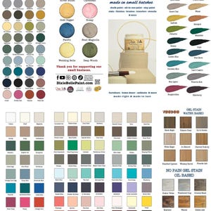 Chalk Mineral Paint |Dixie Belle| all sizes|Water based - blends - furniture - DIY - crafts