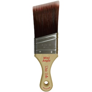 Mini Angle | Dixie Belle | Synthetic Paint Brush 2&quot; | Great for laying down paint - furniture painting crafts