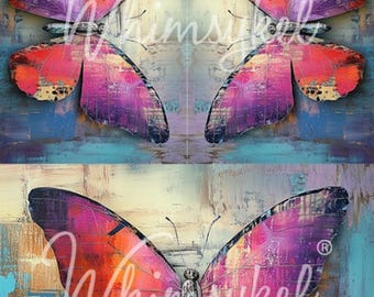 Unfolding Trio | Whimsykel Designs |  21" x 29" | 18 lb Tissue