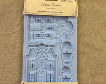 LaBlanche | Baroque Houses | Limited Edition | Silicone Decor Mould - Multi-media mould furniture decor