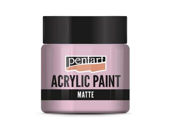 Rose | Pentart Acrylic Paint Matte | 50ML | mixed media, scrapbooking, art journals, diy crafts