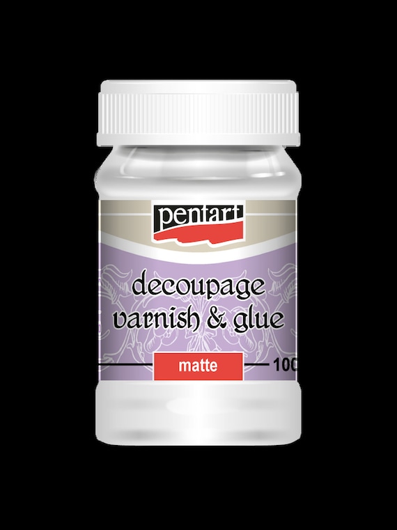 Decoupage Varnish & Glue Matte|Pentart| 100ML and 230ml|mixed media, scrapbooking, journals