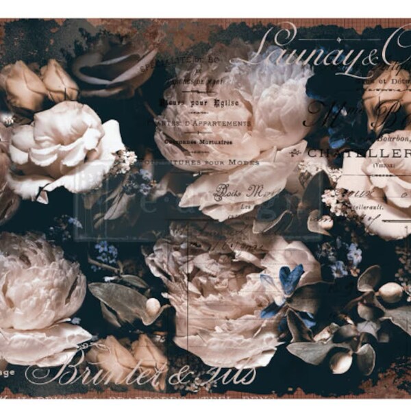 Unique decoupage decor tissue paper|Redesign with Prima|19" x 30"  |Fiber Paper - DIY Furniture Arts Crafts