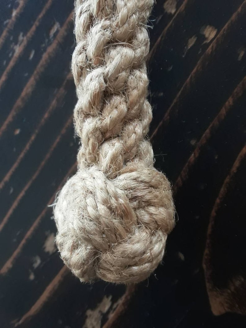 Bell Rope Doorbell Pull Handmade Bell Rope for Ship Bells or Other