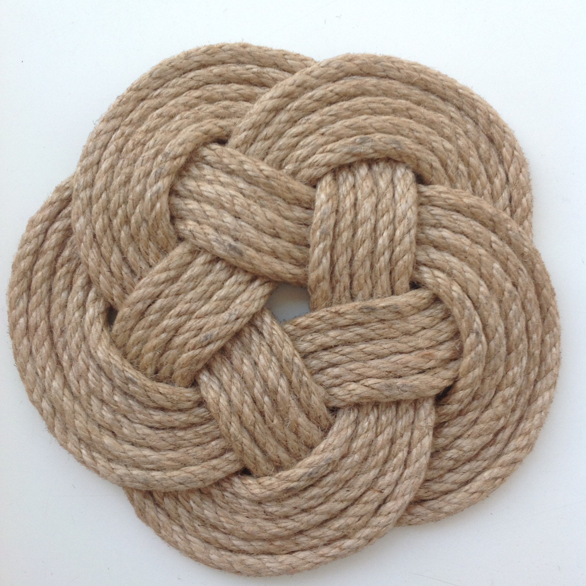 Maritime Decorative Coaster Nautical Knot Turkish Ribbund Etsy