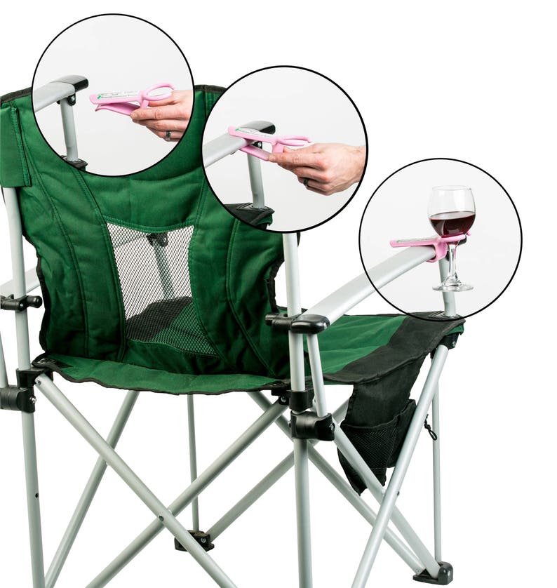 A Wine Hook Outdoor Wine Glass Holder for Most Outdoor Chairs Etsy UK