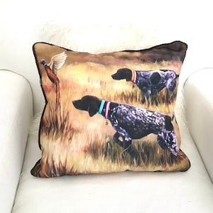 German Shorthair Pointer Pillow