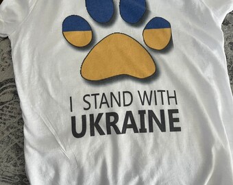I Stand with Ukraine Tshirt to raise money