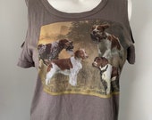 Graphic Tshirt Brittany Spaniels LNA