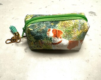 Dispensador de bolsas de caca para perros Brittany Spaniel