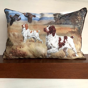 Beautiful Brittany Spaniel Pillow
