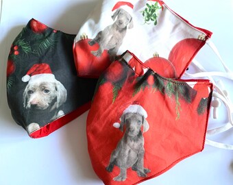 MÁSCARAS de vacaciones WEIMARANER Totes Bolsas de accesorios