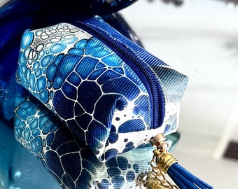 Poop Bag Carrier - Fluid Blue