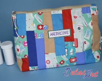 Pharmacy bag medium, medicine pouch, first aid case.