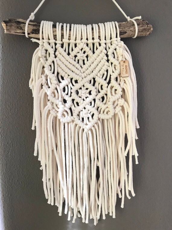 Macrame Wall Hanging Modern Macrame Wall Art Boho Wall Etsy