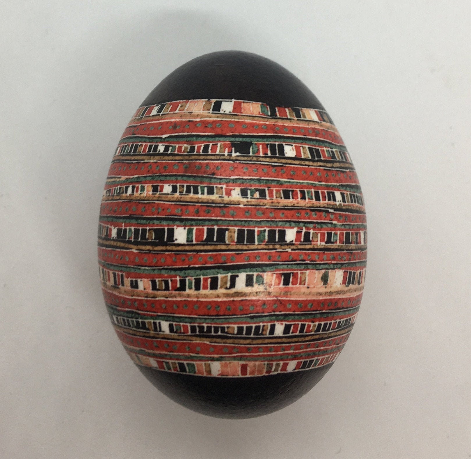 Ukrainian Easter Pysanka Egg Modern Design Batik Art Unique Gift - Etsy