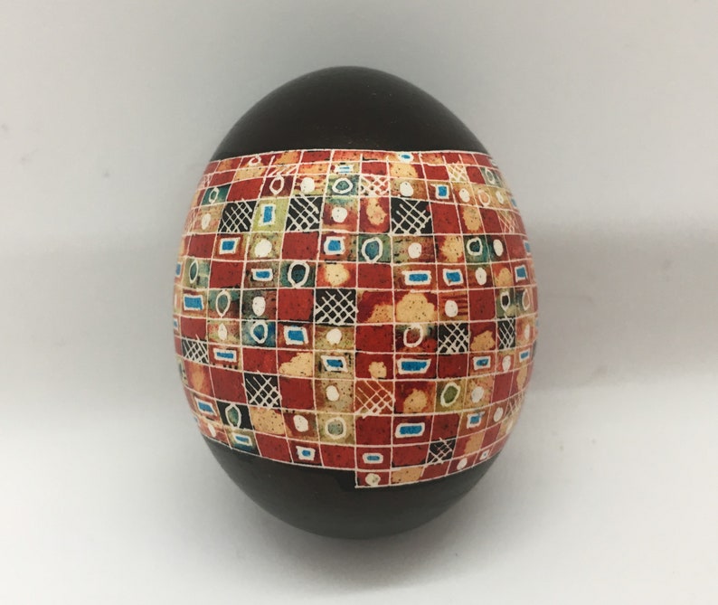 Ukrainian Egg Easter Pysanka Egg Modern Design Batik Art Unique Gift - Etsy